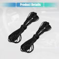 Uxcell Hand Sewn Steering Wheel Cover Stitch With Needle And Thread Universal Fit 15 4-16 Inch 39-40 5cm Dia For Car Truck Suv
