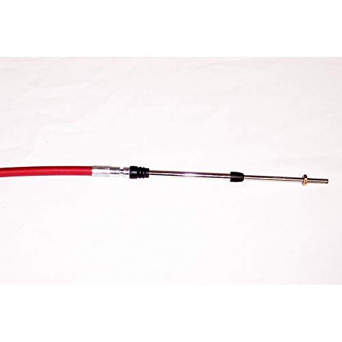 Push Pull Throttle Cable 6 Ft Long With Groove For Mounting Clip Boat Vw Baja Ac721111-6