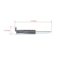 Garage Door Slide Lock For 2 In Or 3 Track Fits National N280-727 V7646 Latch Silver