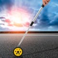Ws-202 C2 Adjustable Handle Distance Measuring Wheel High Visibility Tape For Indoor And Outdoor Measurement