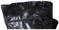 Men S Black Leather Fingerless Gloves Extra Large Soft Pigskin Ventilated Design With Adjustable Fit For Sports And Leisure 2 