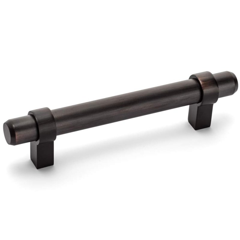Cosmas 5 Pack 161-128orb Oil Rubbed Bronze Cabinet Bar Handle Pull 128mm Hole Centers