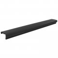 Ocpty 3pcs Matte Black Top Rear Tailgate Moulding Trim Compatible With 2009-2018 Ford F-450 Super Duty 2008-2018 For F-250