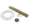 520 114l Gold O Ring Chain And 13 47 Sprocket Kit For 2004 2005 Kawasaki Kx250f Steel Front Rear Sprockets