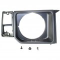 Passenger Side Headlight Door For Dodge Raider 1987 1988 1989 Black Mi2513110 Mb377402 