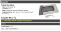 Front Row Light Gray Console Lid Kit With Bracket Compatible 2001-2006 Chevy Tahoe Split Bench Seat
