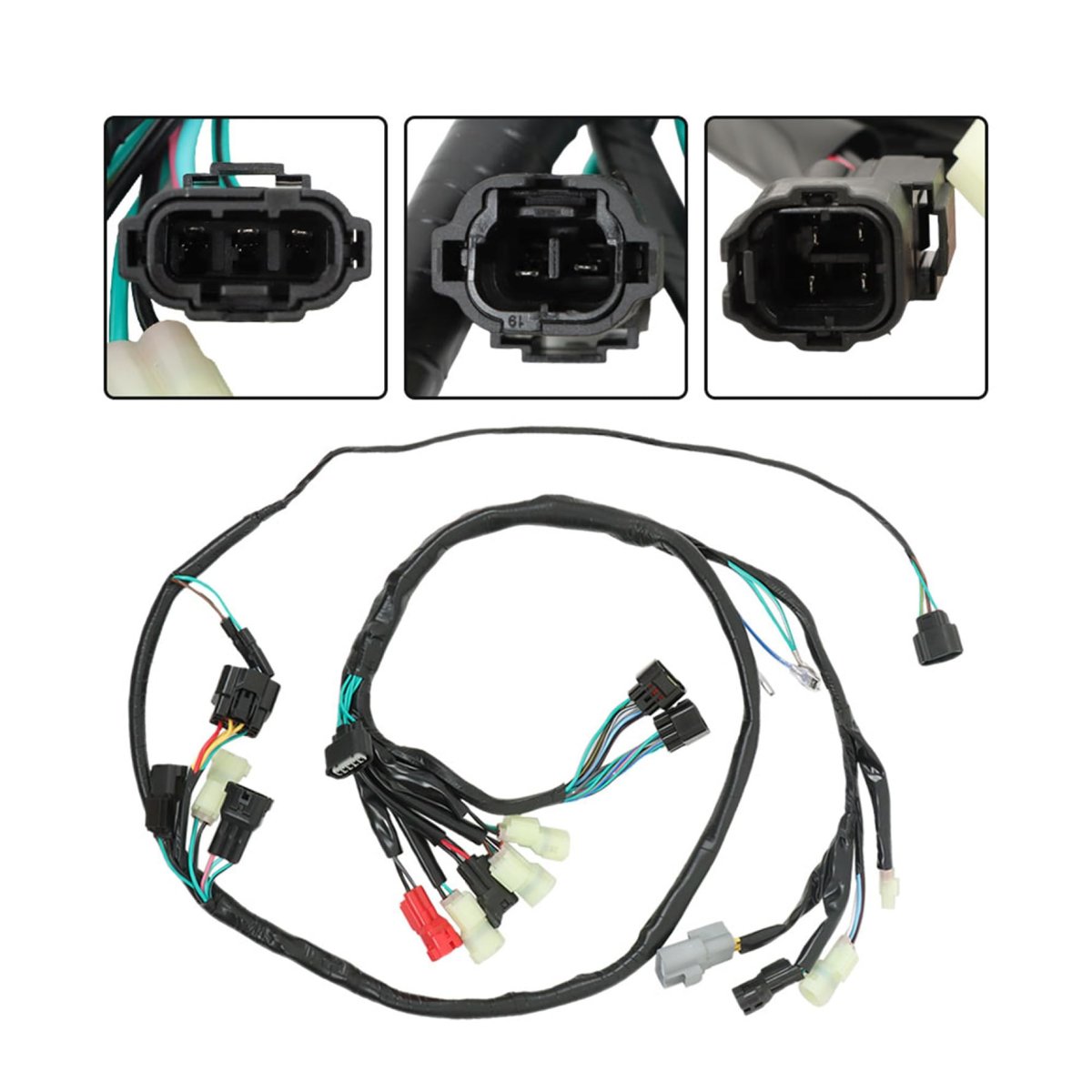 32100-hp1-000 Wire Wiring Harness Replacement For Trx450 Trx450r Sportrax 2004 2005 Black