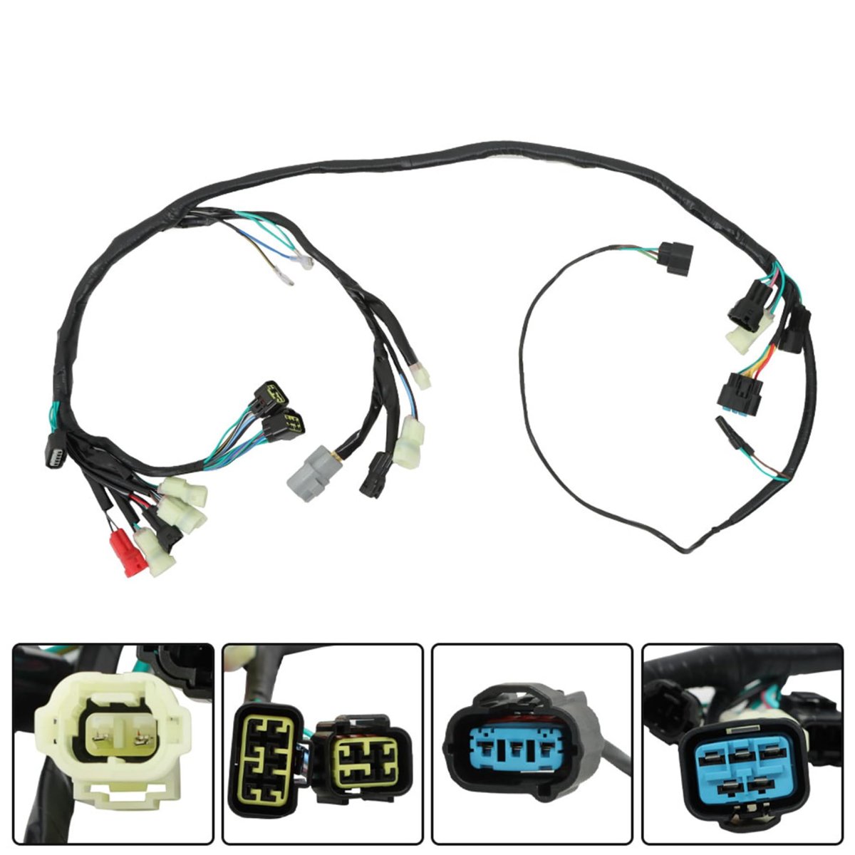 32100-hp1-000 Wire Wiring Harness Replacement For Trx450 Trx450r Sportrax 2004 2005 Black