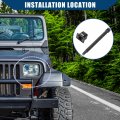 Hihaha Car Lamp Headlight Adjusting Screw Crown Set Left Or Right Side For Jeep Wrangler Yj 1987-1995 Inside Durable 1