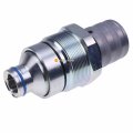 Fridayparts Male Female Flat Face Coupler Kit V1311-77140 V1311-77150 Compatible For Kubota Track Loader Svl75 Gf1800 La450a