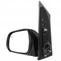 Ocpty Driver Side Mirror Exterior Fit For 2011 2012 2013 2014 2015 2016 2017 Toyota Sienna Black Smooth Heat Power Adjusted