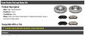 Front Ceramic Brake Pad And Rotor Kit 330mm Compatible With 2014-2019 Jeep Cherokee