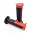 Sport Bike Dirt Motorcycle R Engraved Gel Style Hand Grips Red For Aprilla Bmw Ducati Triumph Yamaha Polaris Suzuki Offroad 7 8 