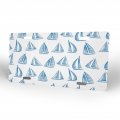 License Plate 6x12 Inches Sailboat Texture Travel Front Durable Automotive Metal Car Tag For Vehicle Sedan Suv