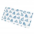 License Plate 6x12 Inches Sailboat Texture Travel Front Durable Automotive Metal Car Tag For Vehicle Sedan Suv