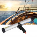 Pneumatic Caulking Gun Air Aluminum Alloy Applicator Industrial Tools For Ships Containers 600ml