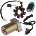 Caltric Stator Regulator Starter Compatible With Polaris Outlaw 90 2007 2008 2009 2010 2011 2012 2013 2014 2016 Ignition Coil