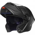 Ilm Motorcycle Helmets Modular Full Face Moped Helmet Flip Up Dual Visor For Adult Dot Approved Matte Black Xx-large