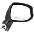 Ocpty Driver Side Mirror Exterior View Fit For 2012 2013 2014 Honda Civic Black Smooth Power Adjusted Outside Replacement
