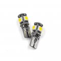 2pcs White Led Side Marker Lights For 1996-1999 Bmw 3 Series 6 M3 Lci 3 E36 318i 318is 318ti Smoked Lens Fender Turn Signal