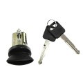 Ignition Lock Cylinders Pair For 1997d Thunderbird F-250 Hd Black Replacement For 1f2009012b 1l3z11582a Steering Column 