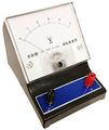Gsc International 4-130915 Blue Dc Voltmeter 0-5v 