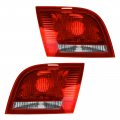 1a Auto Taillight Taillamp Liftgate Mounted Inner Pair Set For 06-08 Audi A3 