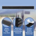 Rv Rubber Window Seal Epdm Sponge Compound With Acrylic Adhesive Backing 0 187 In H X 375 W Rps-26 10 Ft