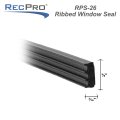 Rv Rubber Window Seal Epdm Sponge Compound With Acrylic Adhesive Backing 0 187 In H X 375 W Rps-26 10 Ft