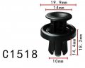 Autobahn88 Bumper Fascia Clip Compatible With Honda Oem 91505tm8003 Pack Of 20