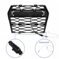 Sautvs Front Mesh Grille With Led Light For Kawasaki Teryx Krx 1000 20-24 Bumper Grill Adjustable Bar 2020-2024 Accessories