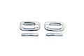 Auto Ventshade 685203 Chrome Door Handle Cover Without Passenger Keyhole 2 Piece 