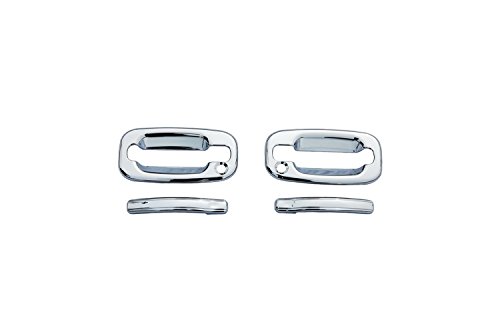 Auto Ventshade 685203 Chrome Door Handle Cover Without Passenger Keyhole 2 Piece