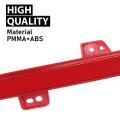 Rear Bumper Reflector Light Tail Lamp Case Right For Honda Accord 2018 2019 2020 2021 2022 Red Pmma Abs Material Part Number
