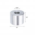 Uxcell 10pcs Aluminum Spacer 3 8 Bore X 1 Od 4 Length Screw Standoff Bushing Plain Finish Round Metal For Id Screws Bolts And