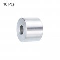 Uxcell 10pcs Aluminum Spacer 3 8 Bore X 1 Od 4 Length Screw Standoff Bushing Plain Finish Round Metal For Id Screws Bolts And