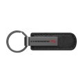 Dodge Charger R T Black Pu Leather Strap Metal Bar Keychain Official Licensed 3 75 In X 1 Modern Style Accessory