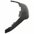 Front Upper Grille Grill Cover For 2022-2023 Honda Civic Painted Bumper Hood Black