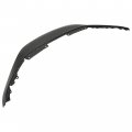 Kuafu Front Upper Grille Grill Cover Compatible With 2022-2023 Honda Civic Painted Bumper Hood Black
