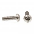 Prime-line Machine Screw Round Head Slotted Phillips Combo 10-32 X 5 8a Grade 18-8 Stainless Steel Pack Of 25
