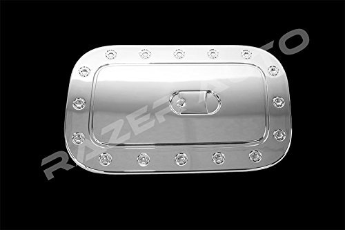 Razer Auto Triple Chrome Gas Door Cover For Long Truck Bed Only Chrome 2015-2017 Chevy Colorado Gmc Canyon