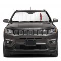 Ipick Image For Jeep Trailhawk Logo Universal Fit Enforced Stand-up Auto Windshield Sun Shade At Standard Size 54 X 27 5