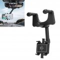 Demeras Car Phone Holder Mount Rearview Mirror Easy Use Durable Stable Support Rugged For