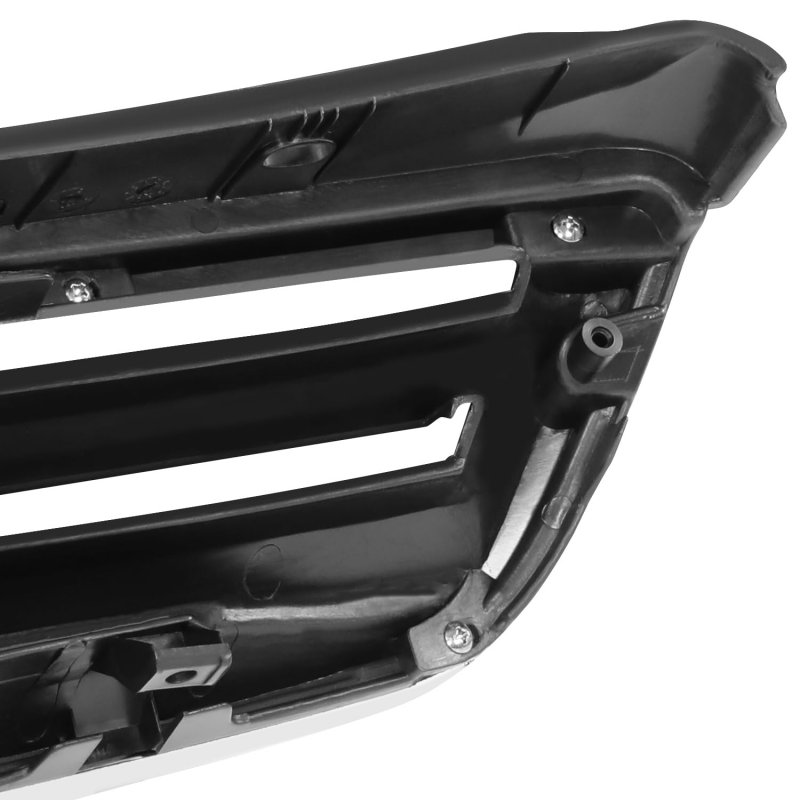 Front Bumper Grill Grille Assembly With Chrome Moulding For Honda Civic 1999 2000 Cx Ex Lx Dx Gx 4 Door Matte Black Ho1200143