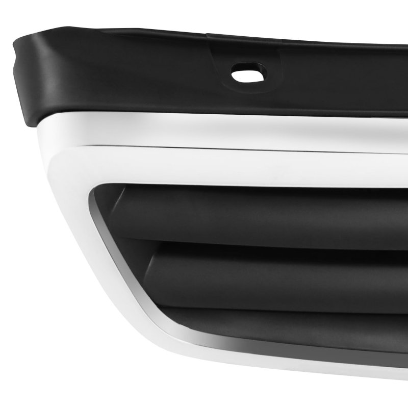 Front Bumper Grill Grille Assembly With Chrome Moulding For Honda Civic 1999 2000 Cx Ex Lx Dx Gx 4 Door Matte Black Ho1200143