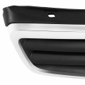 Front Bumper Grill Grille Assembly With Chrome Moulding For Honda Civic 1999 2000 Cx Ex Lx Dx Gx 4 Door Matte Black Ho1200143