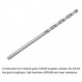 Uxcell Solid Carbide Drill Bits 1 6mm C2 K20 Tungsten Jobber Straight Shank Drilling Tool For Stainless Steel Aluminum Iron