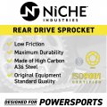 Niche 525 Pitch 45 Tooth Rear Drive Sprocket For 2006-2019 Suzuki Gsxr750 Gsxr1000 Yamaha Fz09 Xsr900 Fj09 Tracer 900 Yfz-r6