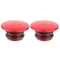 Handlebar End Plug Universal Aluminium Alloy For Road Mountain Commuting Trail Urban Bikes Red Color 