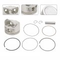 Topteng Piston Ring Rebuild Kit Std Bore 78 5mm 13105-hn5-670 13104-hn5-670 13103-hn5-670 Fit For Honda Rancher Trx350fe